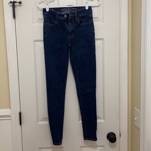 American Eagle hi-rise jegging size:2